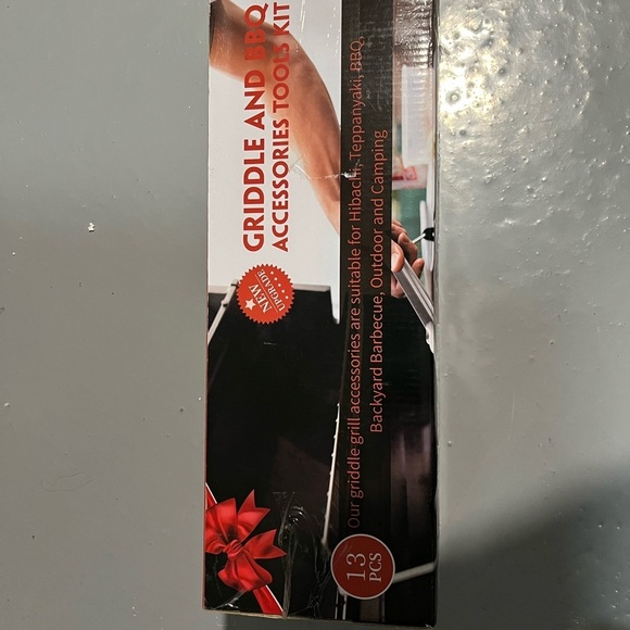 Griddle and BBQ Accessories Toolkit - Black - Picture 2 of 10